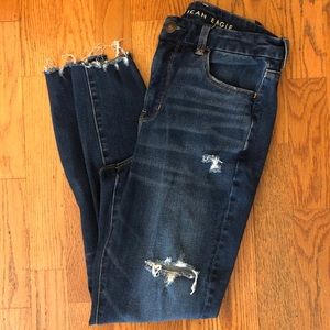 American Eagle Curvy High Waisted Skinny Jeans